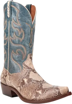 Dan Post Men's Exotic Python Western Boot Snip Toe - Dps1100