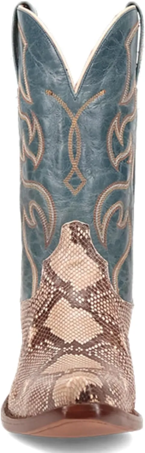 Dan Post Men's Exotic Python Western Boot Snip Toe - Dps1100
