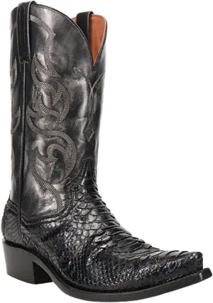 Dan Post Men's Exotic Python Western Boot Snip Toe - Dps1101