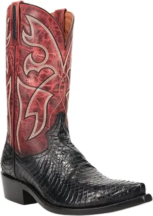 Dan Post Men's Exotic Snake Western Boot Snip Toe - Dps1115
