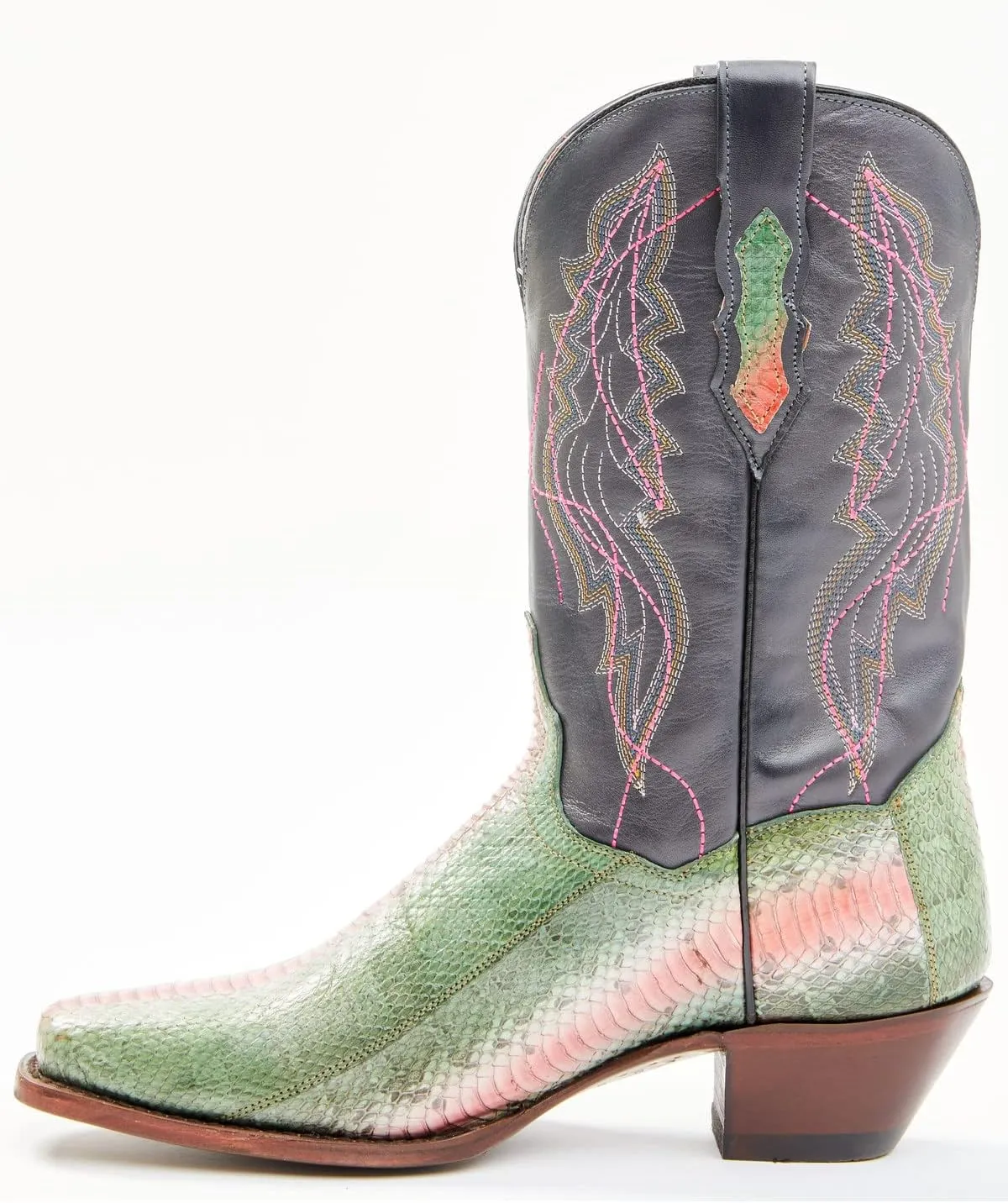 Dan Post Women's Exotic Watersnake Skin Western Boot Square Toe - Dpp5699