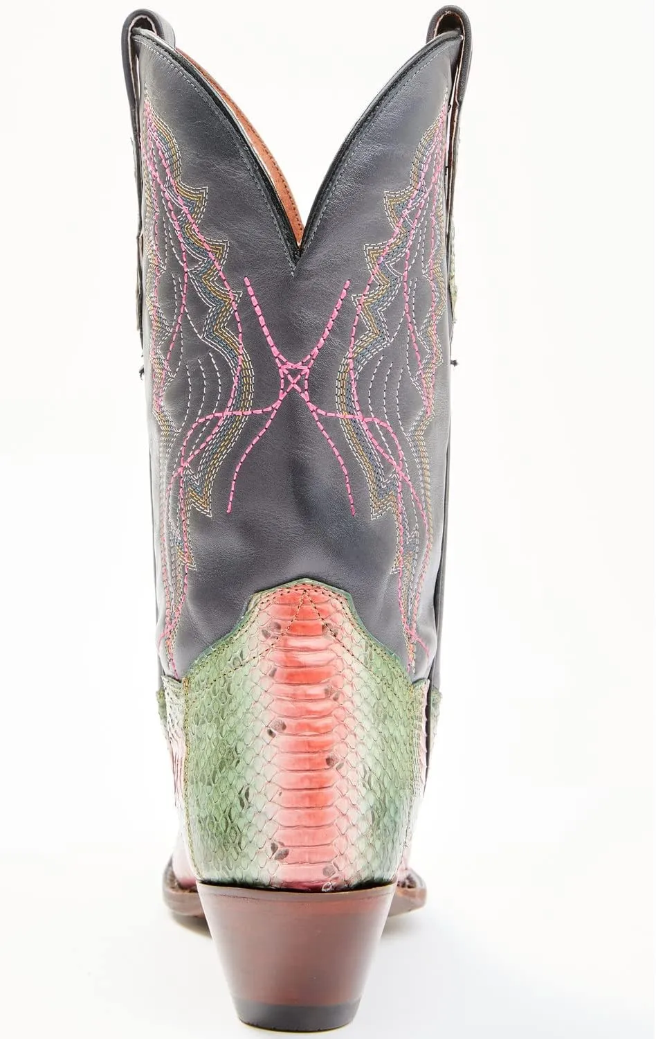 Dan Post Women's Exotic Watersnake Skin Western Boot Square Toe - Dpp5699