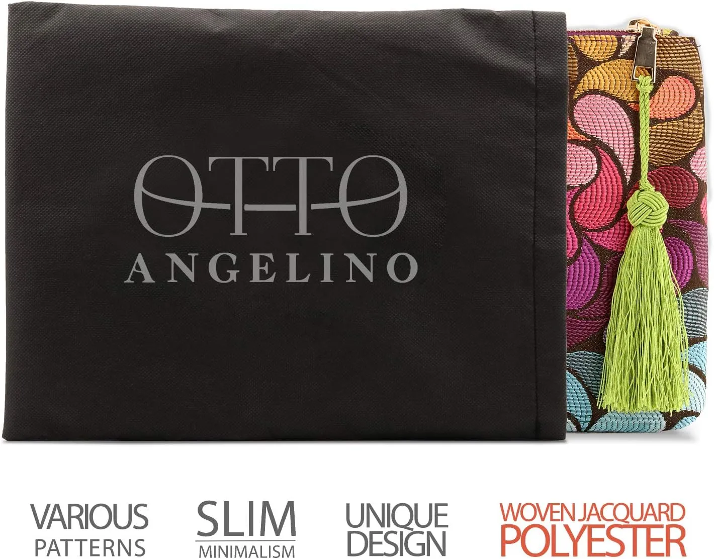 Designer Women’s Bohemian & Fashion Clutch Purse - Multiple Slots Money, Cards, Smartphone - Ultra Slim