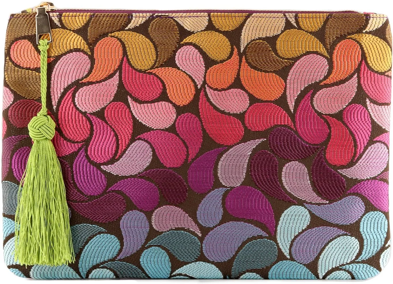 Designer Women’s Bohemian & Fashion Clutch Purse - Multiple Slots Money, Cards, Smartphone - Ultra Slim