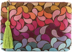 Designer Women’s Bohemian & Fashion Clutch Purse - Multiple Slots Money, Cards, Smartphone - Ultra Slim