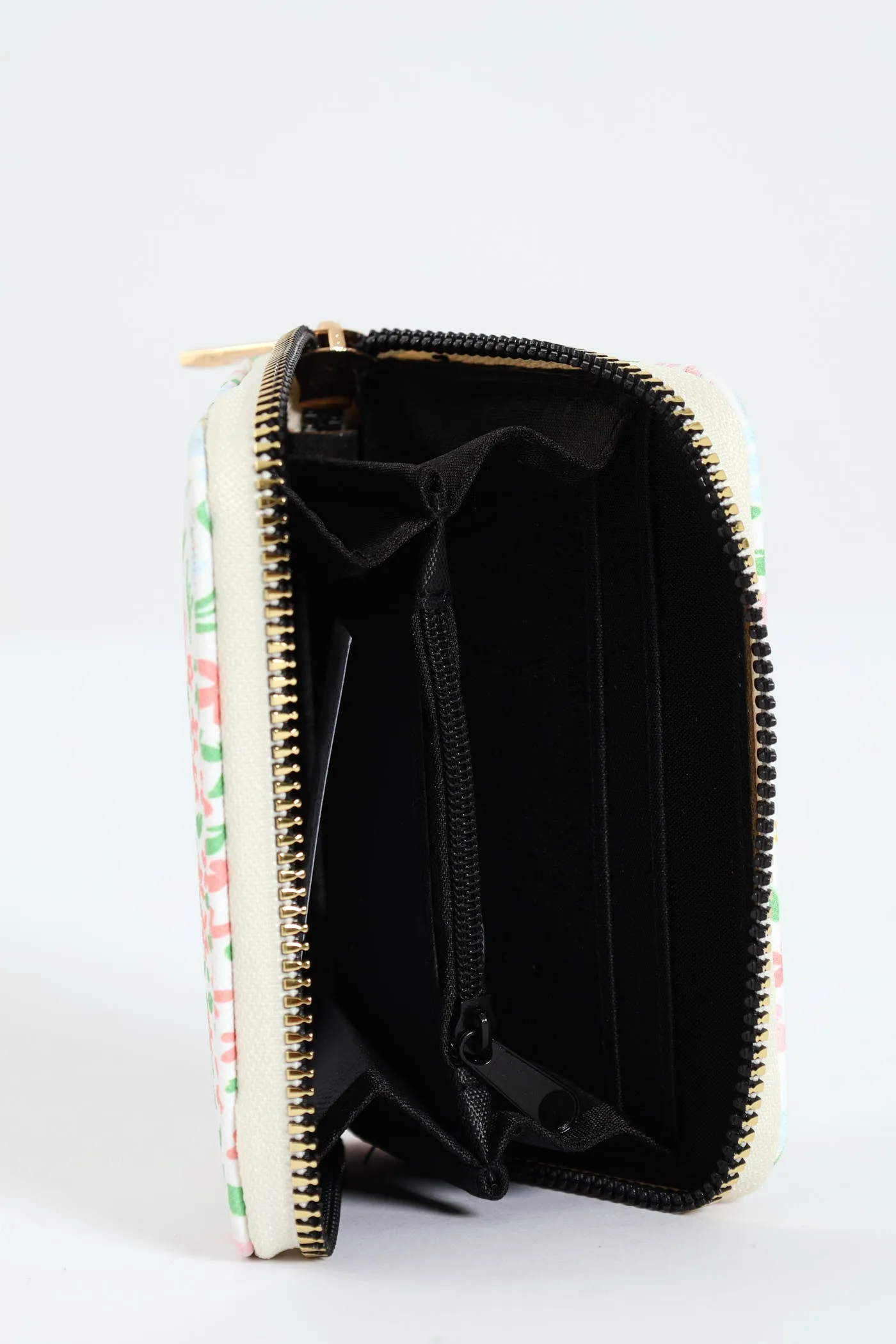 Ditsy Floral Small Zip Around Purse