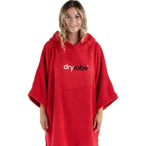 Dryrobe Organic Towel Changing Robe - Red