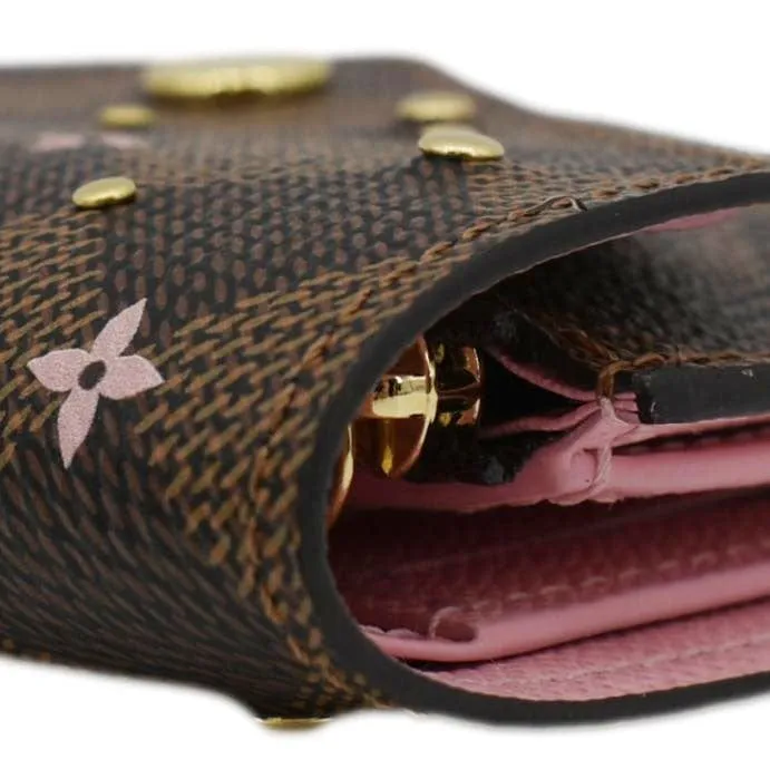 Ebene LOUIS Studded Brown Bundle discount Wallet VUITTON Damier Satisfaction guaranteed Victorine