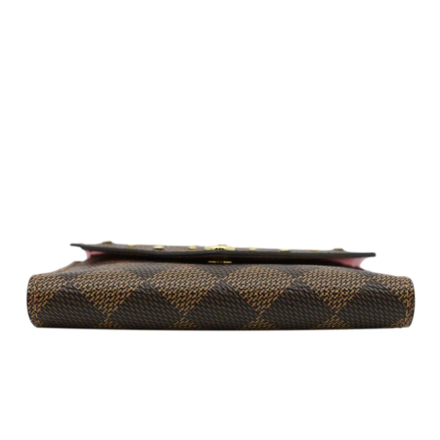 Ebene LOUIS Studded Brown Bundle discount Wallet VUITTON Damier Satisfaction guaranteed Victorine