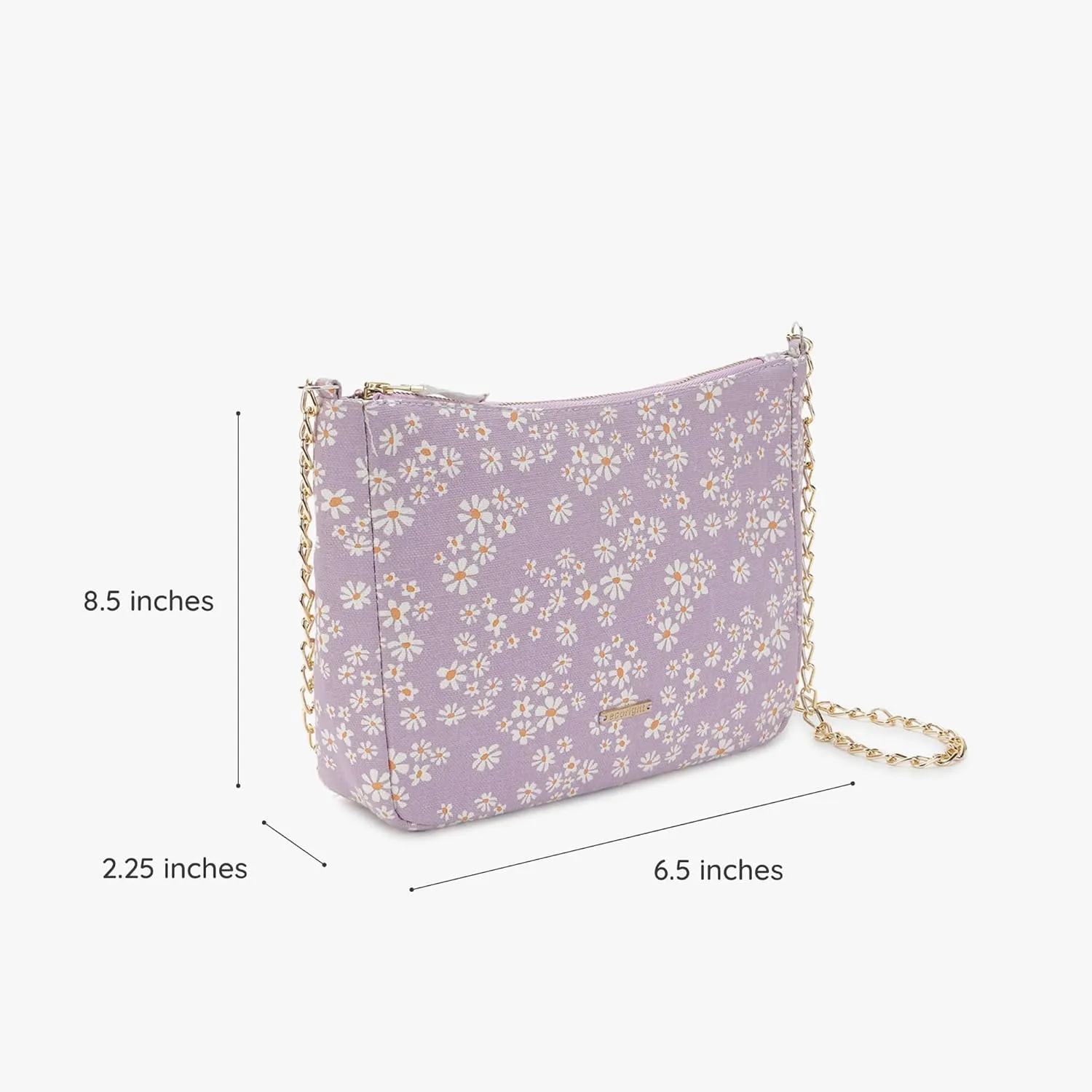 Eco Right Organic Canvas Crossbody Bags for Women, Water-Resistant Mini Purse