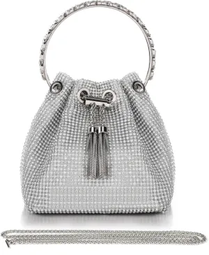 Elegant Crystal Clutch, Luxury Glitter Evening Purse for Women, Perfect Handbag for Weddings, Parties, Clubs & Proms