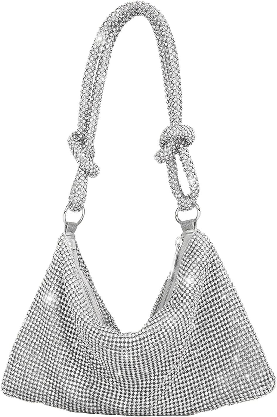 Elegant Rhinestone Evening Bags for Women - Sparkling Clutch Purses for Parties, Proms, Weddings, Night Outs, Formal Events
