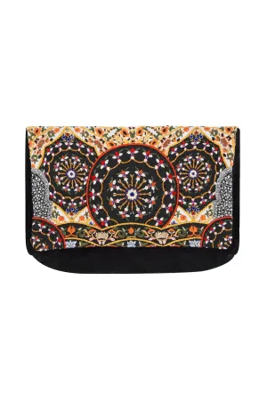EMBELLISHED CLUTCH CHAMBER OF REFLECTIONS