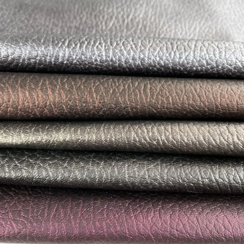 Embossed Metallic Goatskin