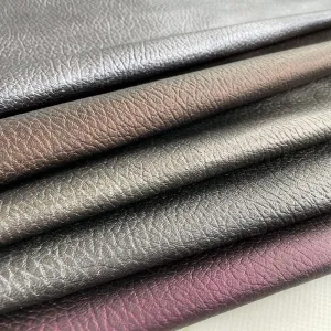 Embossed Metallic Goatskin