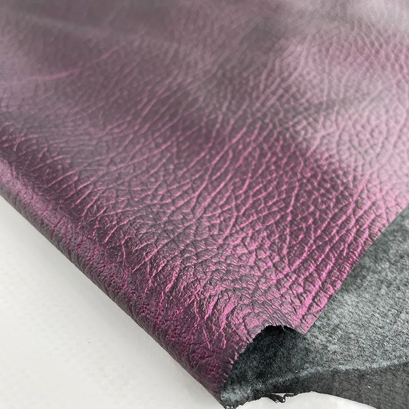 Embossed Metallic Goatskin