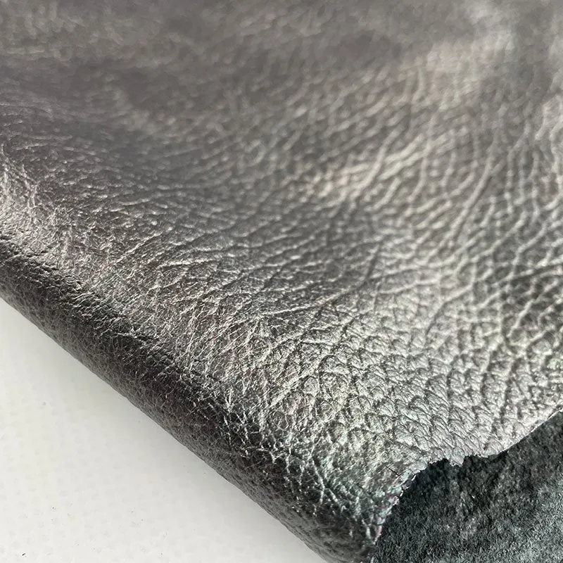 Embossed Metallic Goatskin