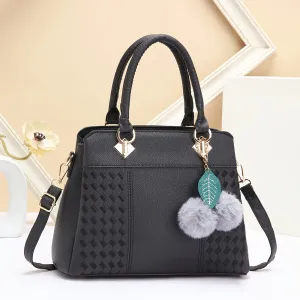 Embroidered Women's Tote Bag Spacious & Stylish with Detachable Strap