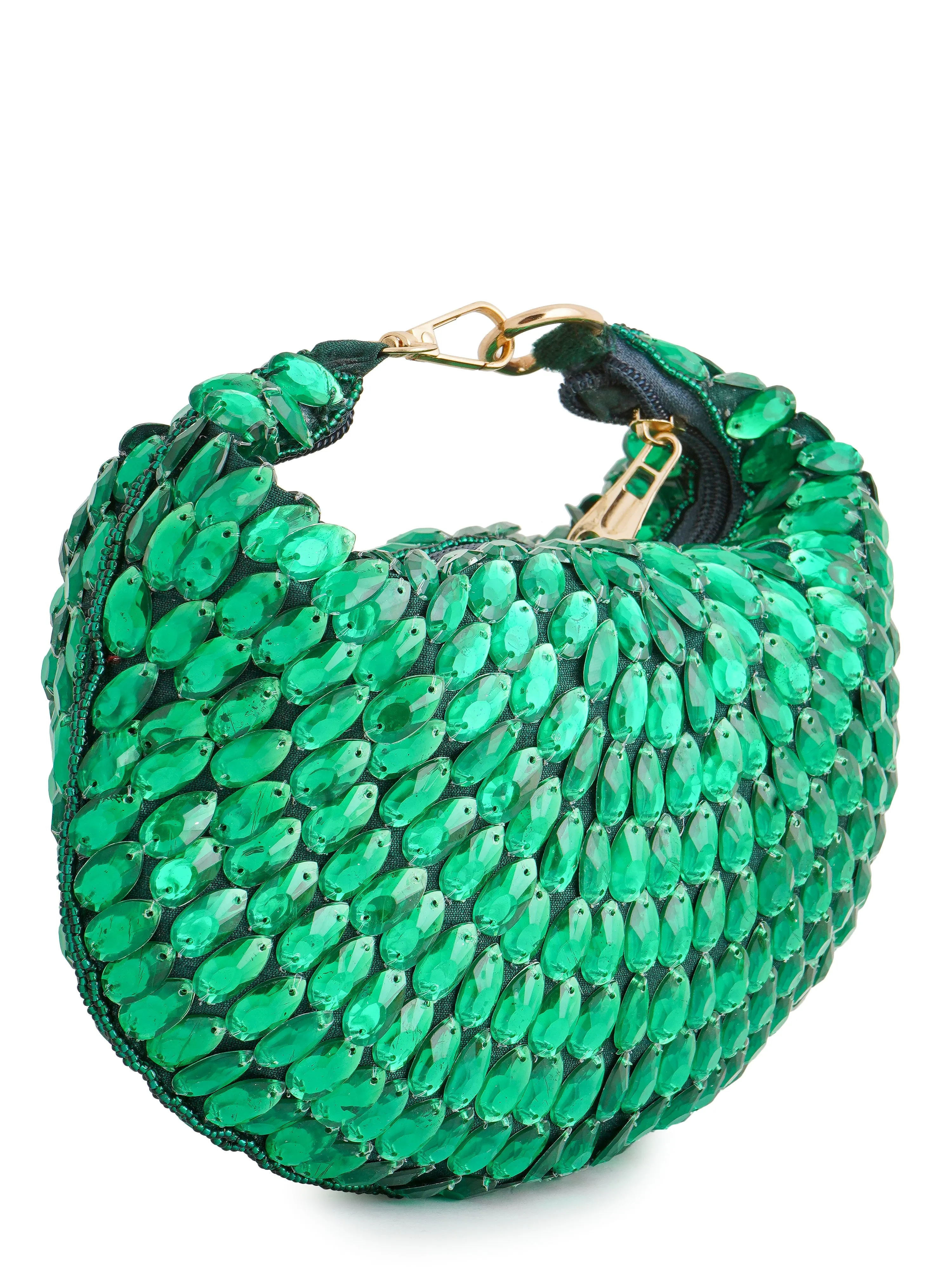 Emerald Glow Purse (With Minor Imperfections)
