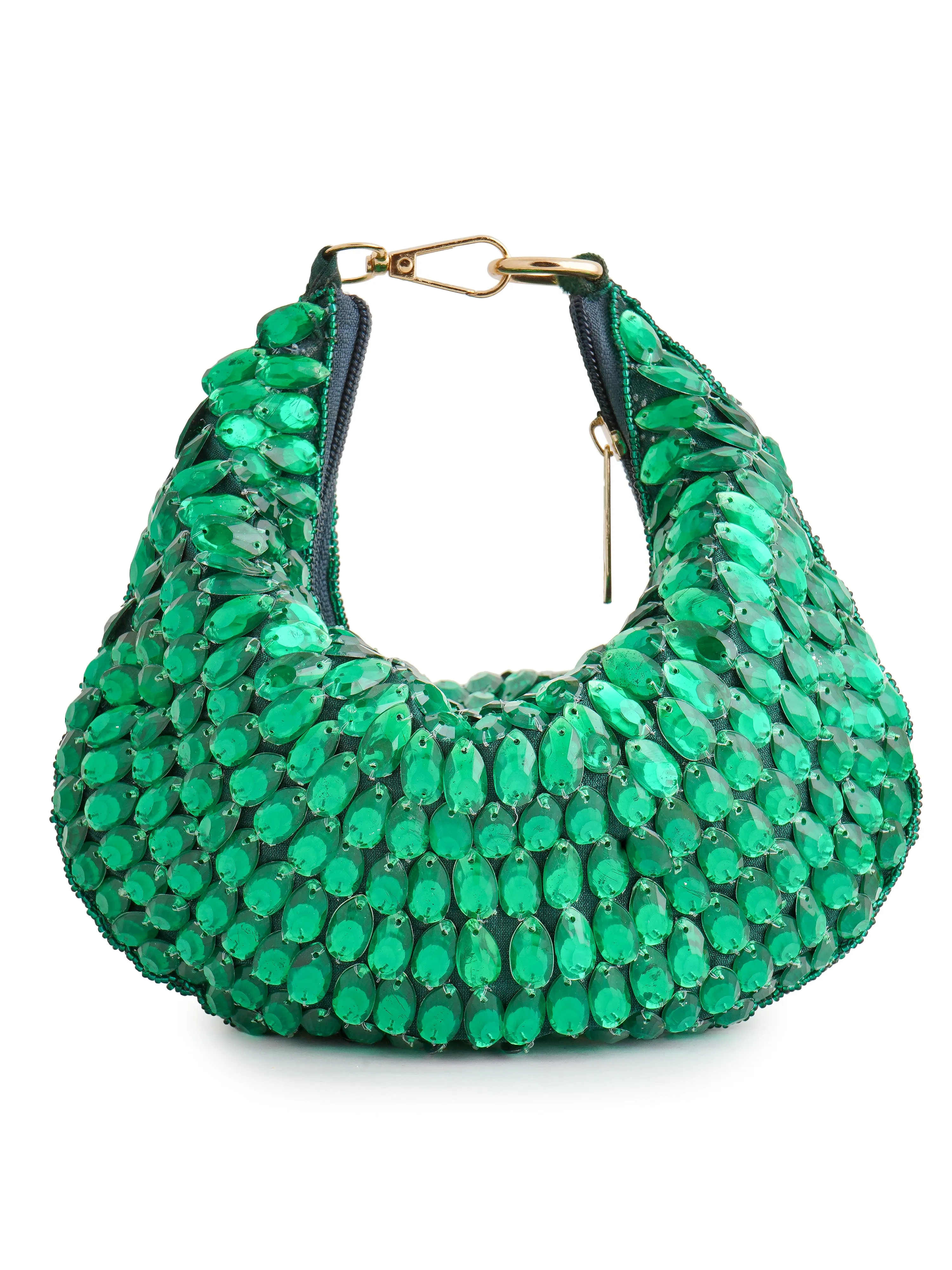 Emerald Glow Purse (With Minor Imperfections)