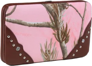Emperia Women's Wallet/Clutch with Push Button Closure and Rhinestone Embellishments