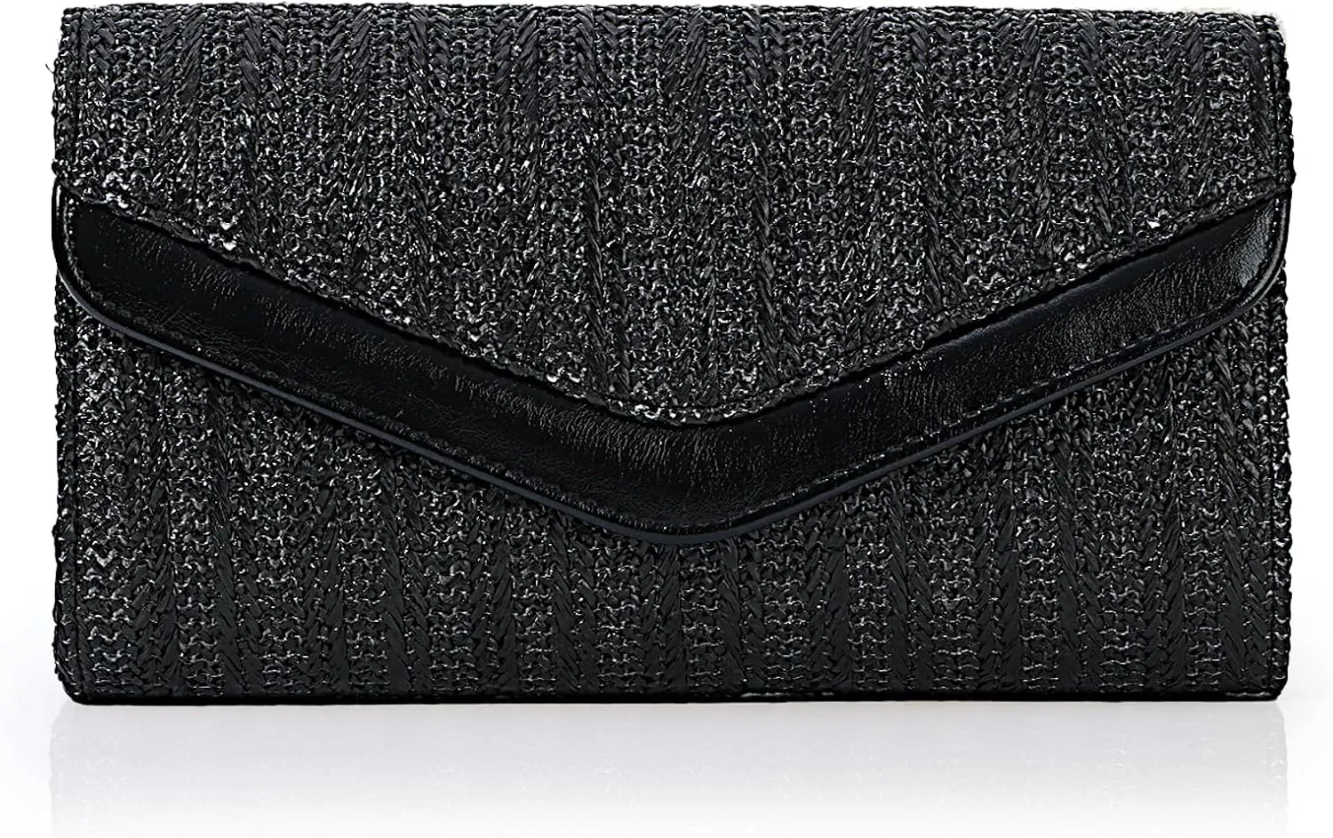 Emprier Straw Clutch Purses for Women Woven Beach Bags Envelope Clutch Handbags
