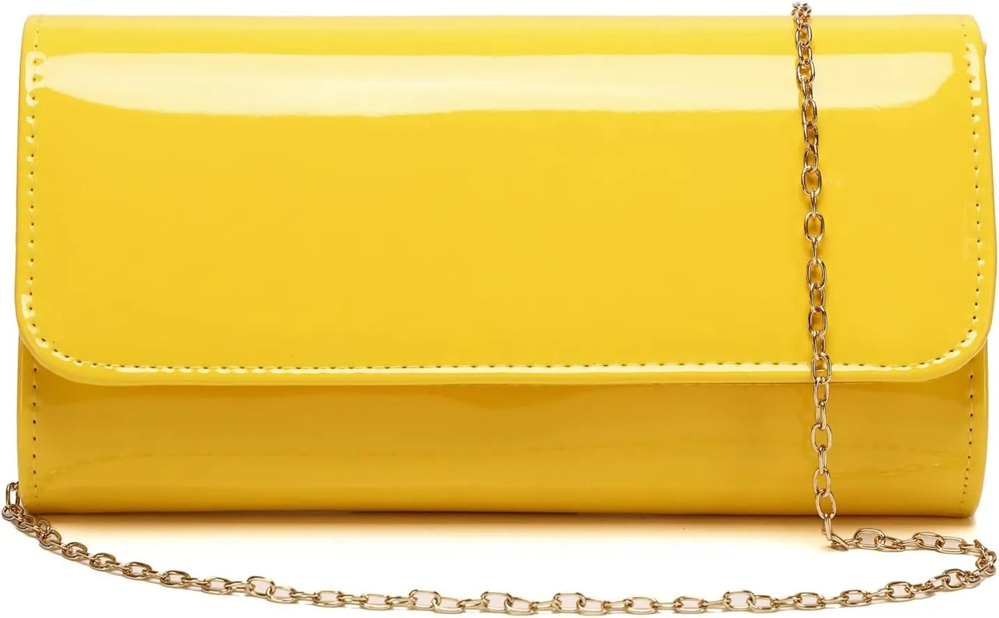 Envelope Clutch Evening Bag for Women Genuine Leather for Wedding Party and Formal Events