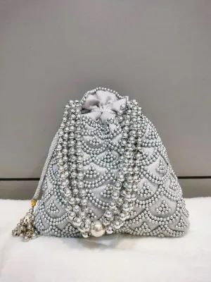 Evening Velvet Potli Bag