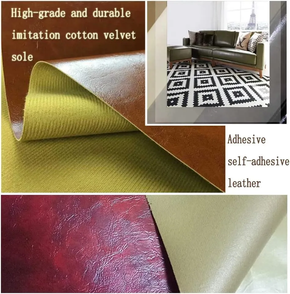 Faux Leather PU Faux Leather, Leatherette Oil Wax Leather Fabric Upholstery Crafts DIY Sewings Sofa Handbag Car Seat， Making Wallet Handbags Dressing Sewing Crafting (Size:1.37 * 7,Color:Cream Color)