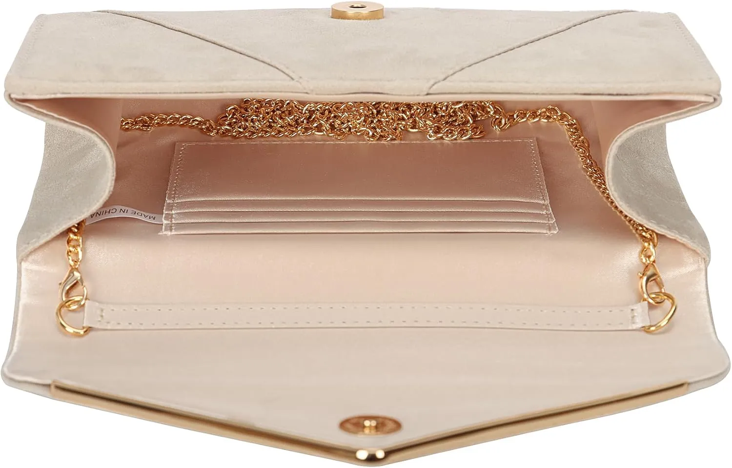 Faux Suede Women Evening Bag Foldover Clutch Purse Cocktail Prom Party Formal Envelope Handbag