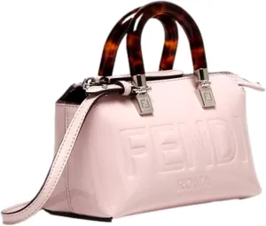 FENDI ‘O’Lock Mini Logo Light Rose Pink Shoulder and Crossbody Bag