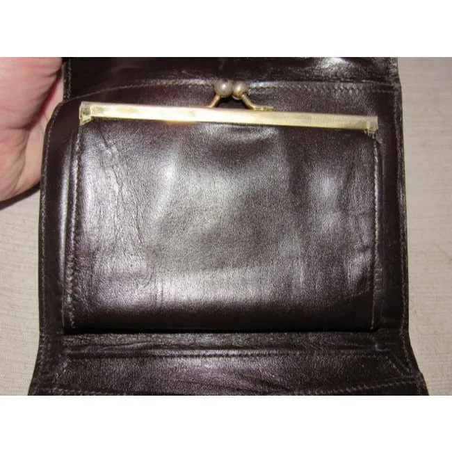 Fendi Tobacco Zucca Print Tri Fold Unisex Wallet