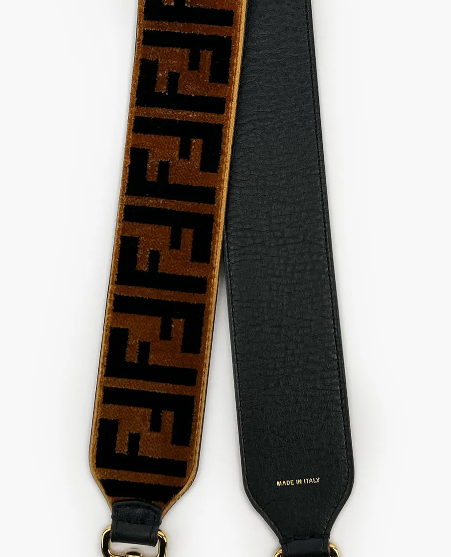 Fendi Velvet FF Monogram Strap