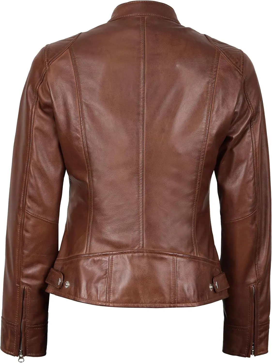 fjackets Leather Jacket Women Real Lambskin Leather Women Jackets For Womens Stylish Leather Jackets