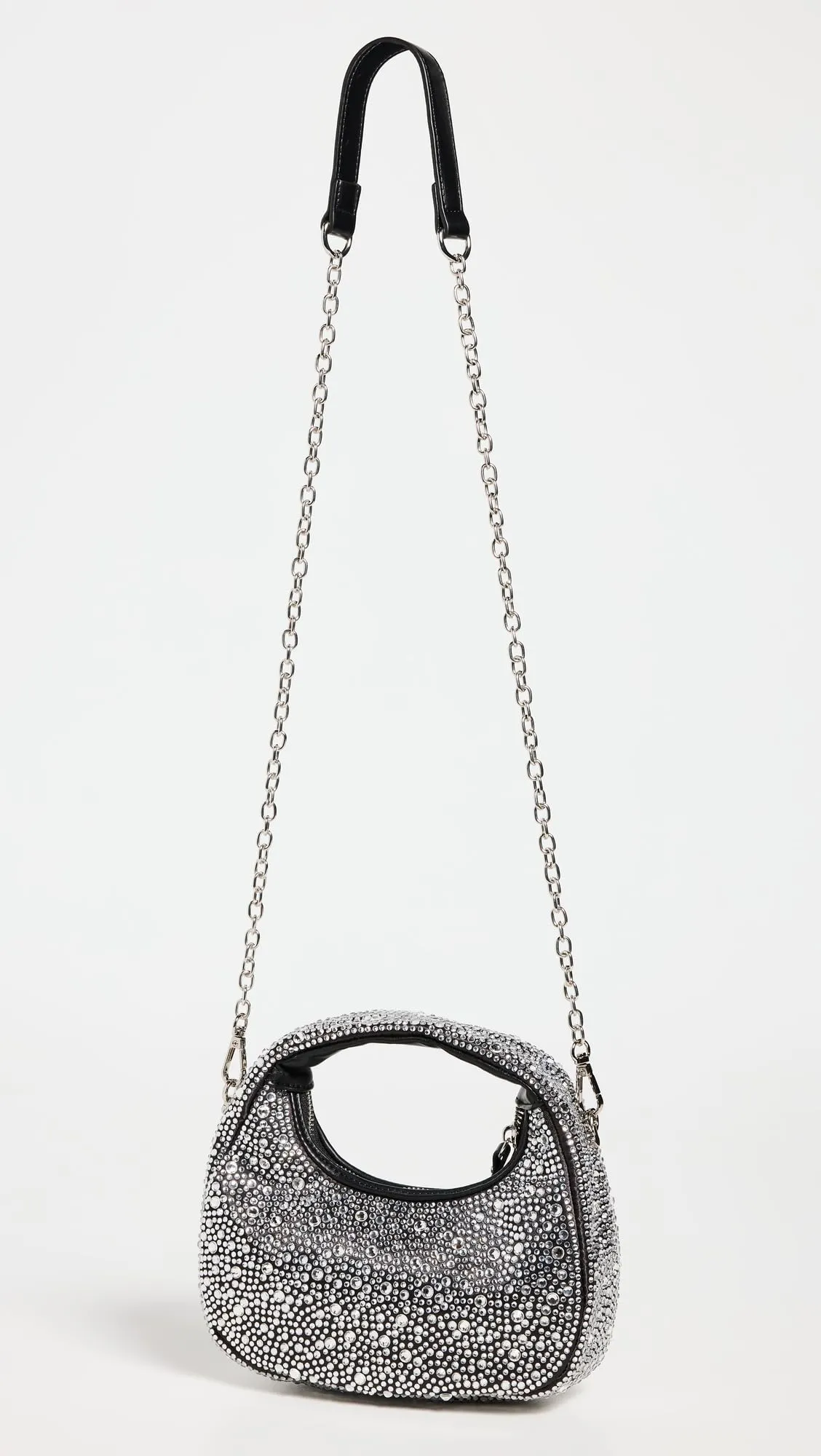 Florian London Women's Embellished Top Handle Bag, Black, One Size