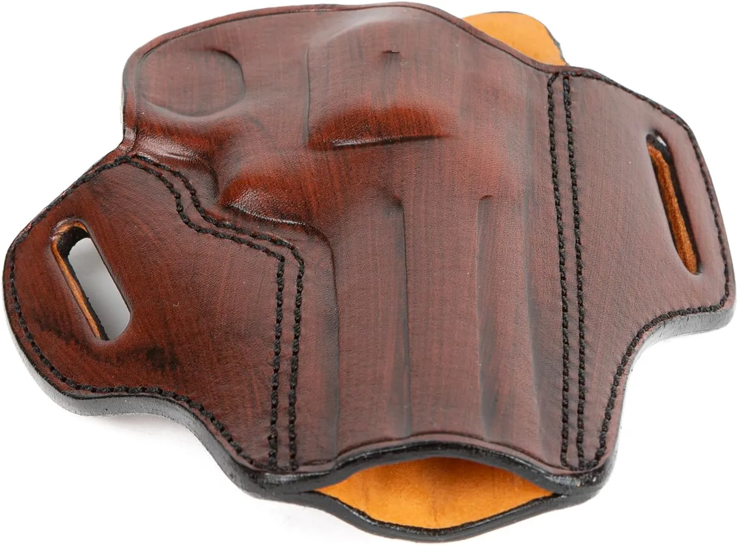 for Colt Python 4 inch Revolver Fast Draw Leather Owb Gun Holsters