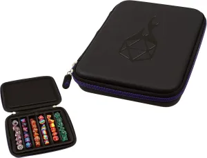 Forged Dice Co. Dice Storage Case - Hold 42 Metal/Plastic Polyhedral Dice - Tray & Display Case for DND, D&D Game