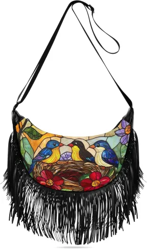Fringe Purse Cross Body Tassel Purses for Women Western Fringe Purse Hippie Purses for Women Crossbody