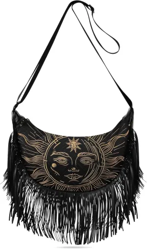 Fringe Purses for Women Western Crossbody with Tassel Boho Handbags for Women Western Crossbody Purses