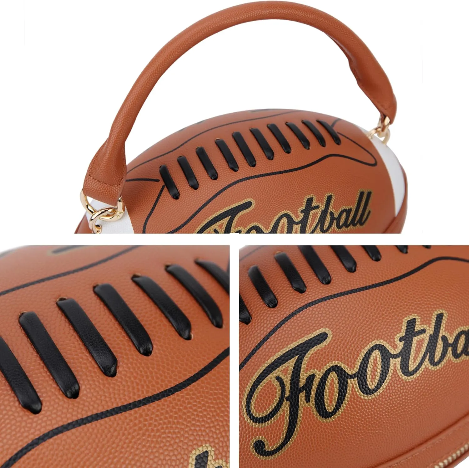 Fun Shape Purse for Women Novelty Handbags Unique Chain Crossbody Bag for Teens with Adjustable Shoulder Strap