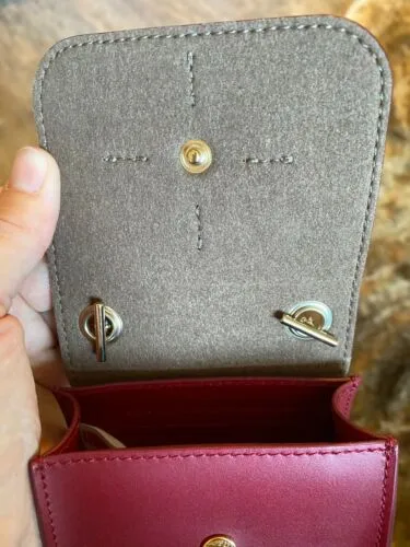 Furla Mico Mini Pink Floral Purse