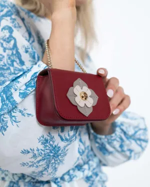 Furla Mico Mini Pink Floral Purse