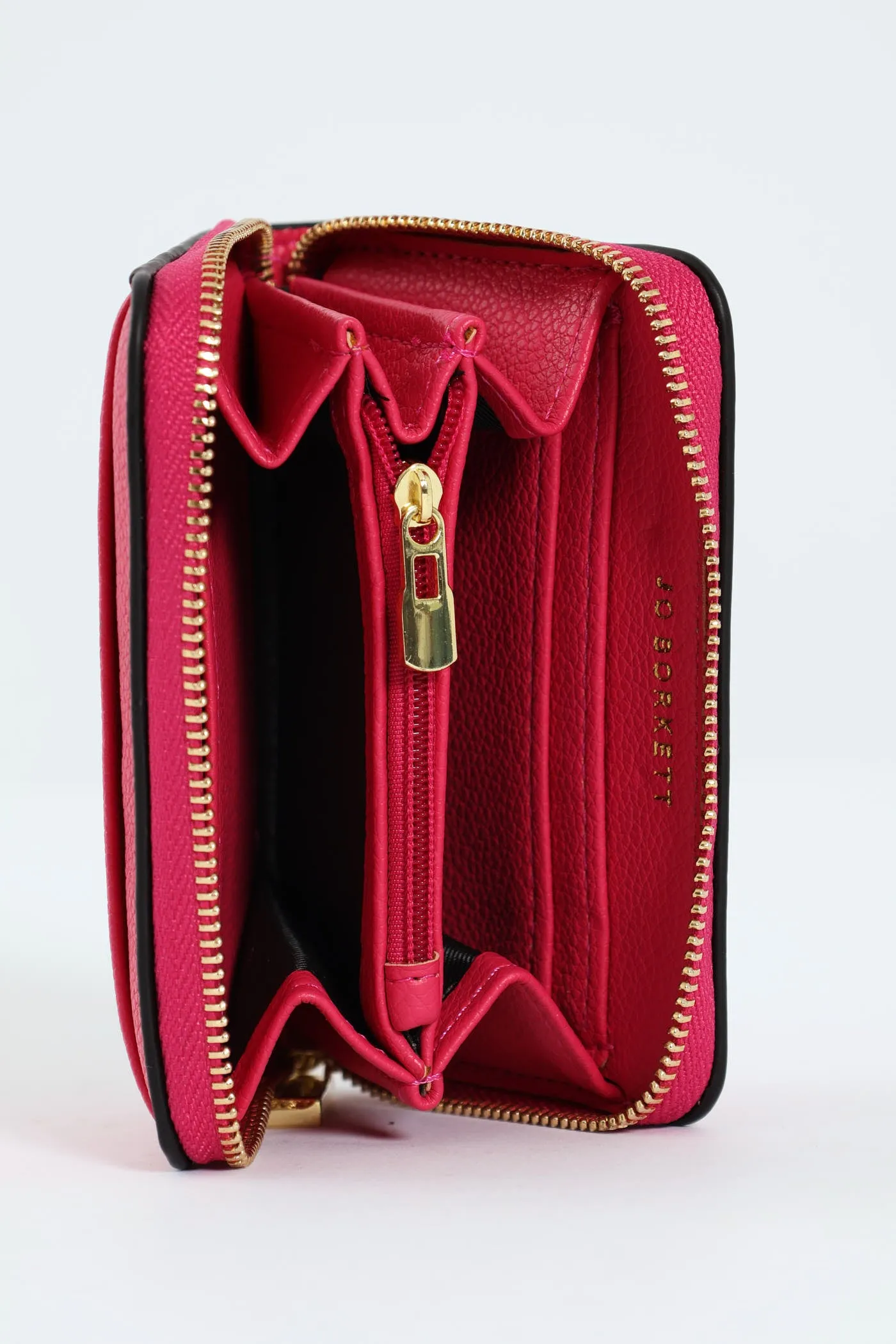 Gabi Zip Around Purse - Pink
