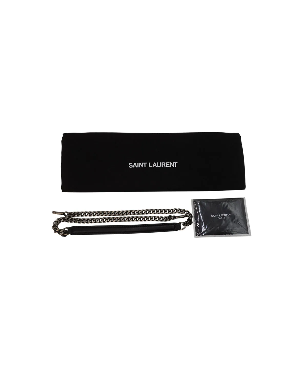 Gaby Studded Leather Shoulder Bag Black