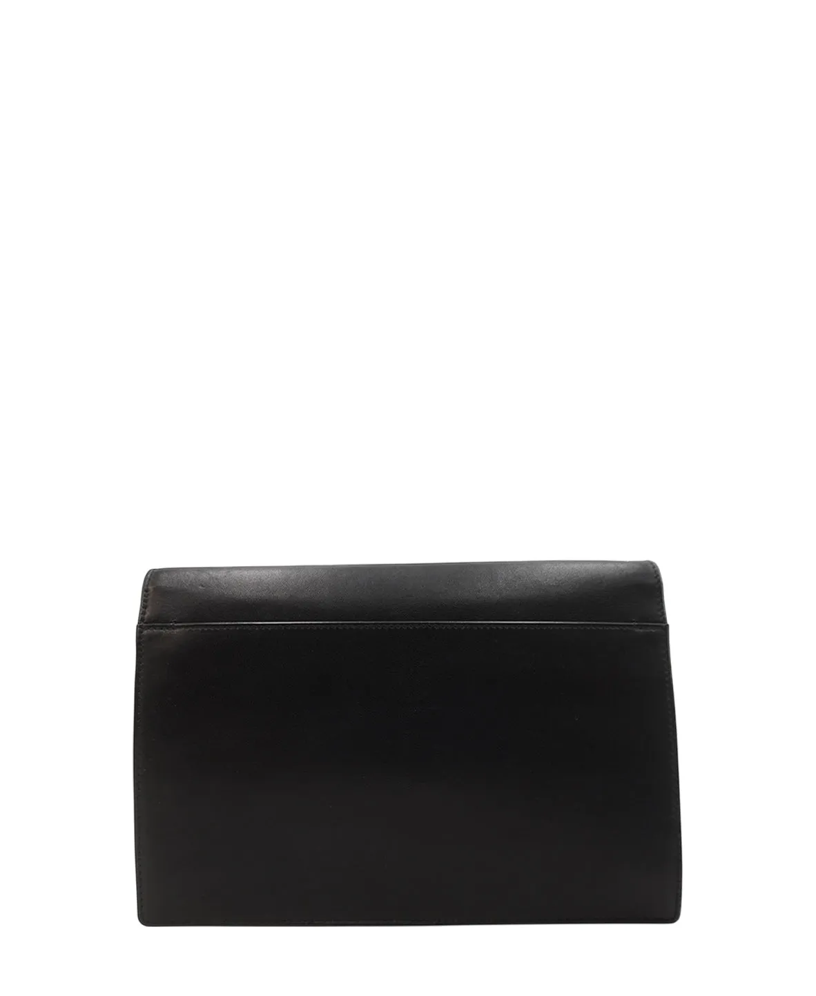 Gaby Studded Leather Shoulder Bag Black