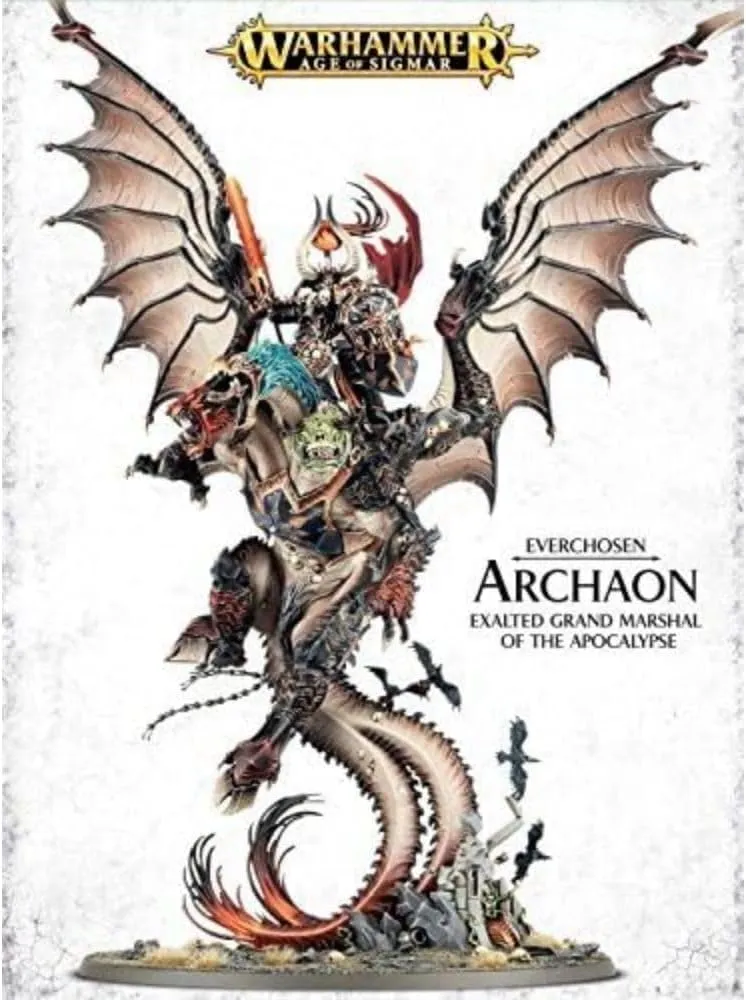 Games Workshop 99120201045 Everchosen Archaon Exalted Grand Marshal, Black