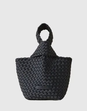 Geflochtene Neopren-Beuteltasche