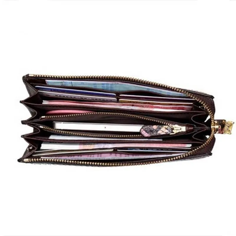 GENUINE PYTHON HANDBAG "LIVE OR DIE"