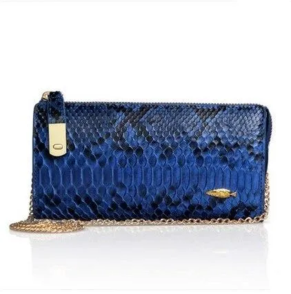 GENUINE PYTHON HANDBAG "LIVE OR DIE"