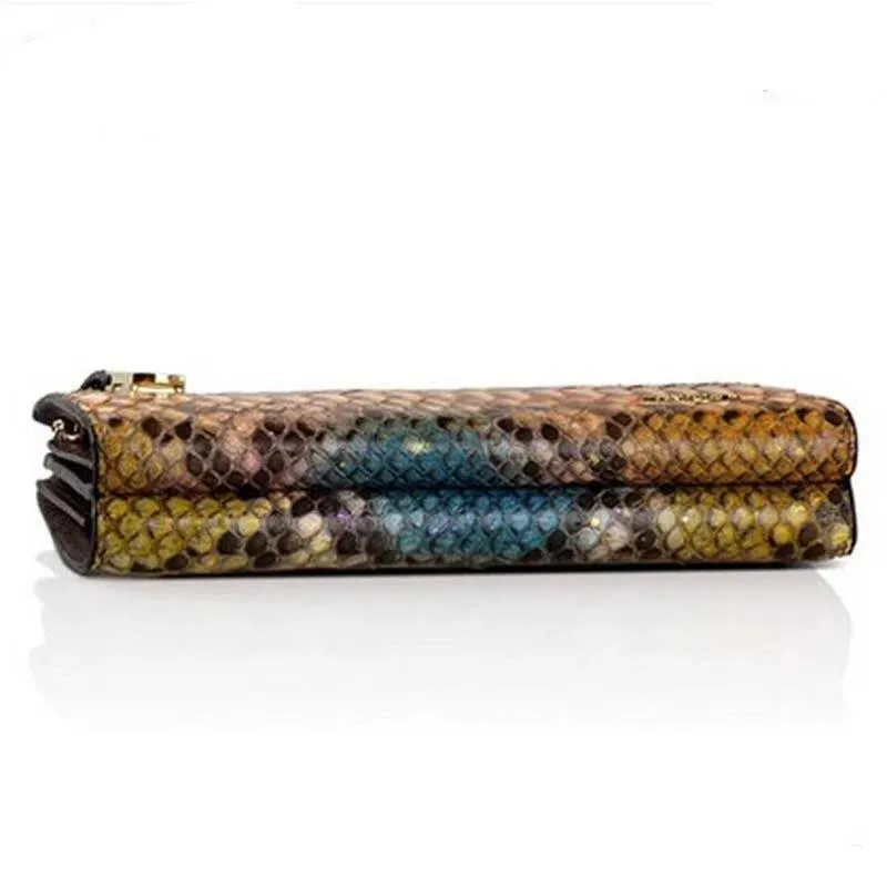 GENUINE PYTHON HANDBAG "LIVE OR DIE"